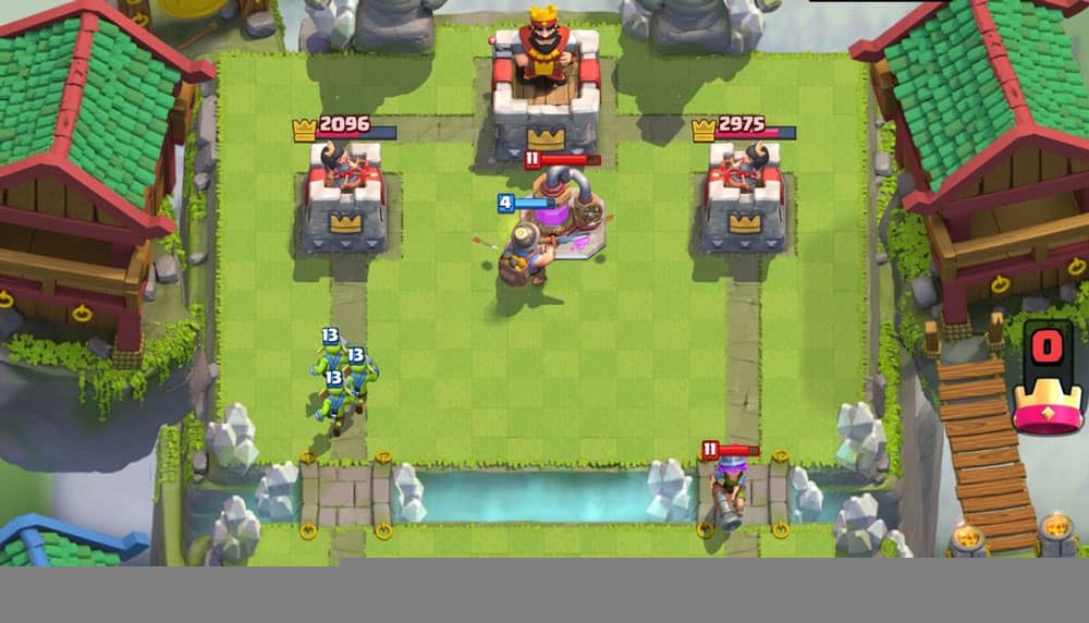 حمله و دفاع در بازی کلش رویال Clash Royale کلشه